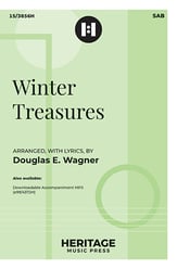 Winter Treasures SAB choral sheet music cover